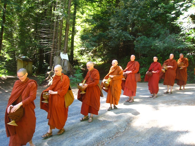 Bhikkhuni gathering at Aranya Bodhi Hermitage, June 2013