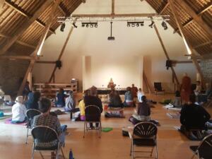 Retreat 2022 meditation hall