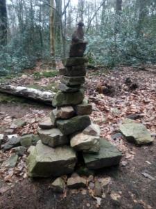 Stone pyramid